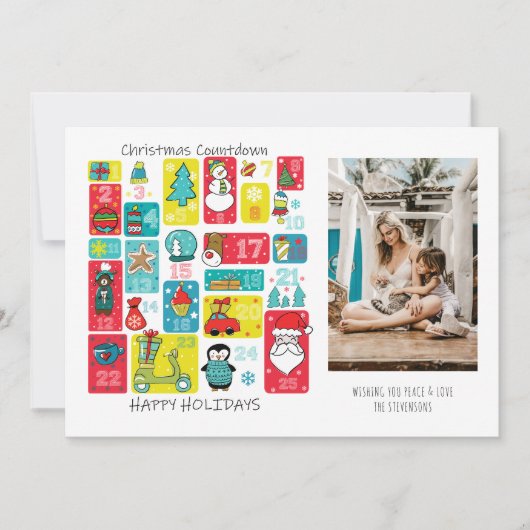 アドベントカレンダー クリスマス フォト (正面)