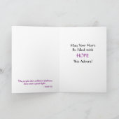 😇アドベントカードの第1週 カード (内部)