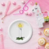 アドベントキャンドル ペーパープレート (パーティー)