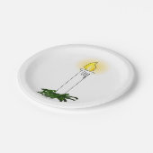 アドベントキャンドル ペーパープレート (アングル)