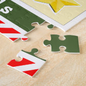 アドベントパーソナライズされたカレンダージグソーパズル ジグソーパズル (側面)