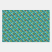 アドベントラッピング紙- 22、23、24 ラッピングペーパーシート (正面)