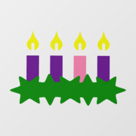 アドベントリースと独立したフレイムウィンドウにしがみつく ウィンドウサイン