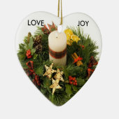 アドベントリースのオーナメント セラミックオーナメント (右)