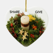 アドベントリースのオーナメント セラミックオーナメント (裏面)