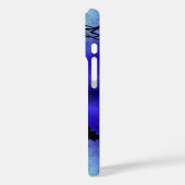 アドベント、クリスマスアートデコの青い緑の虹 Case-Mate iPhoneケース (裏面 / 左)