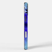 アドベント、クリスマスアートデコの青い緑の虹 Case-Mate iPhoneケース (裏面 / 右)