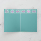 アドベント、Weihnachen、Gedicht auf Deutsch シーズンカード (内部)