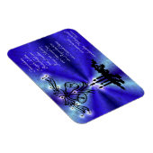 アドベント、Weihnachen、Gedicht auf Deutsch マグネット (右側)