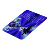 アドベント、Weihnachen、Gedicht auf Deutsch マグネット (左側)