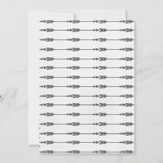 アドベ素晴らしントベアベイビーシャワー招待状 招待状 (裏面)