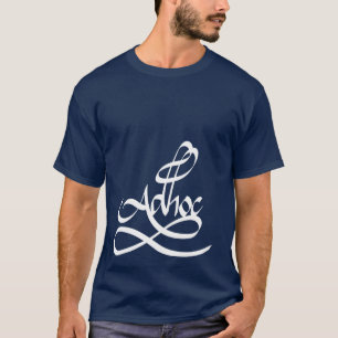 アドホックな書道のTシャツ Tシャツ