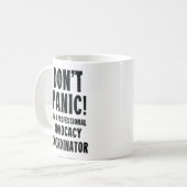 アドボカシーコーディネーター コーヒーマグカップ (正面左)