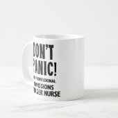 アドミッションマネージャーナース コーヒーマグカップ (正面左)