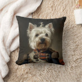 アドミラルウエストハイランドテリア クッション (ブランケット)