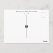 アドミラルティアーチトラファルガースクエアロンドン ポストカード (裏面)