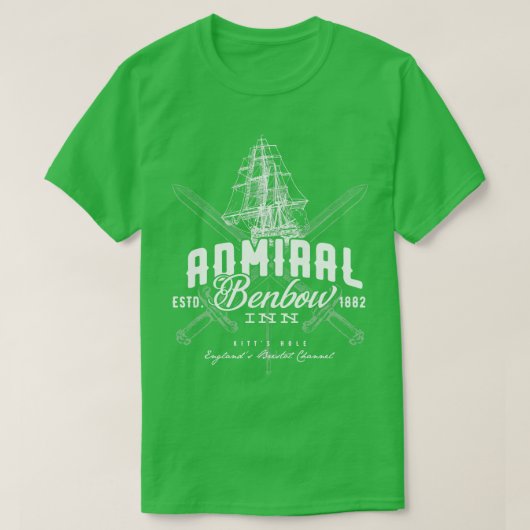 アドミラルベンボウイン Tシャツ (デザイン正面)