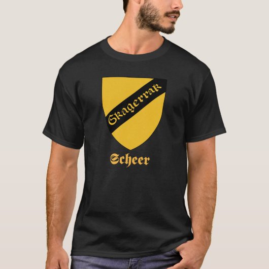アドミラル・シェーア家の紋章Tシャツ Tシャツ (正面)