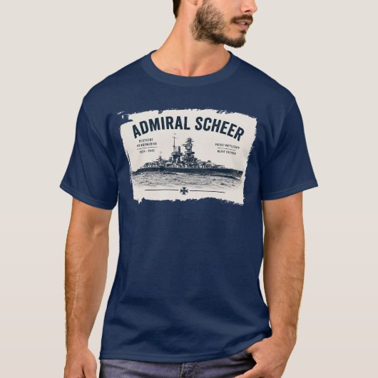 アドミラル・シェーアTシャツ Tシャツ (正面)