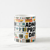 アドミンのプロに送信 コーヒーマグカップ (中央)