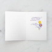 アドミンProデイ花感謝してい サンキューカード (内部)