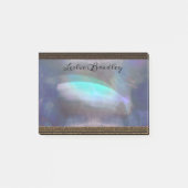 アドメニアブルーモノグラムエレガント ポストイット (正面)