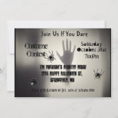 アドユアフォトハウスハ幽霊のよく出るロウィーン招待状 招待状 (裏面)
