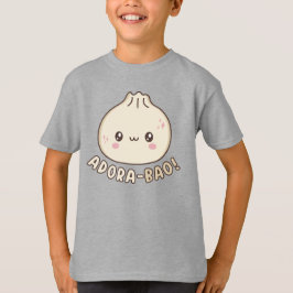 アドラバオかわいいかわいいバオダンピングプリン恋人 Tシャツ