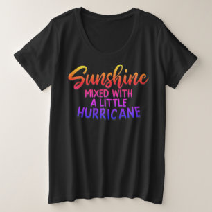 アドラブズ引用文サンシャインミックス プラスサイズTシャツ