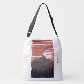 アドラブルかわいらしズ山カスタム山 クロスボディバッグ (裏面)