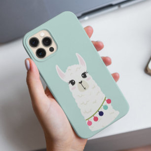 アドラブルアルパカ顔 iPhone 15 MINIケース