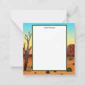 アドラブルカスタムズLLAMAラブカード ノートカード (裏面)