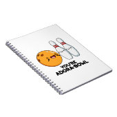 アドラボウルユーハン おもしろボウリングジョーク ノートブック (右側)