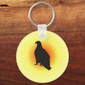 アドラーシルエット キーホルダー (正面)