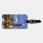 アドラープラネタリウムのシカゴスカイライン ラゲッジタグ (正面横)