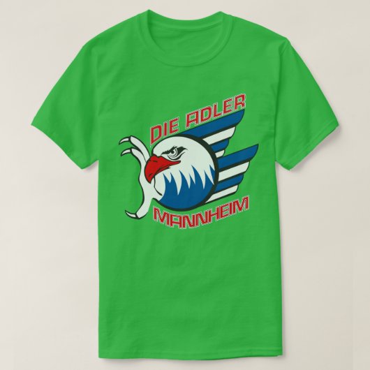 アドラーマンハイム Tシャツ (デザイン正面)