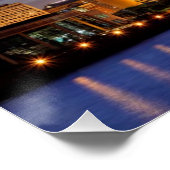 アドラー・プラネタリウムのシカゴのスカイライン ポスター (コーナー)