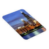 アドラー・プラネタリウムのシカゴのスカイライン マグネット (右側)