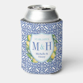 アドリアティックレモンズブルータイルターコイズブライダルシャワー 缶クーラー (缶裏面)