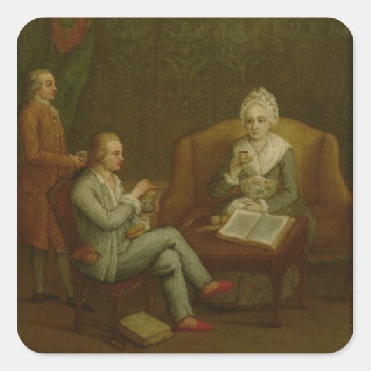 アドリアナジュスティニアバルバリゴと彼女の息子ジェロラモ スクエアシール (正面)