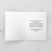 アドリアンさんという3歳の誕生日おめでとう，孫 カード (内部)