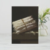 アドリアンコートスチルライフウィズアスパラガス 招待状 (スタンド正面)