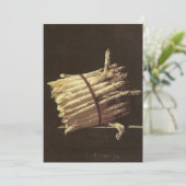 アドリアンコートスチルライフオブアスパラガス 招待状 (スタンド正面)