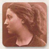 アドリアーナ(セピア色の写真) コースター (正面)