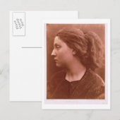 アドリアーナ(セピア色の写真) ポストカード (正面/裏面)