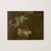 アドリアーナGiustinian Barbarigoおよび彼女の息子Gerolamo ジグソーパズル (横)