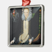 アドリアーナvan Nesse 1611年のポートレート メタルオーナメント (左)