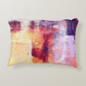 アドリア抽象芸術アクセント枕 アクセントクッション (裏面)