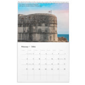 アドリア海の中世クロアチア古代の場所 カレンダー (2月 2026)