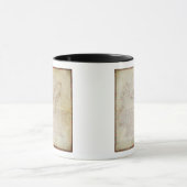 アドリア海の地図 マグカップ (中央)